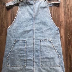 Top Shop Denim Pinafore